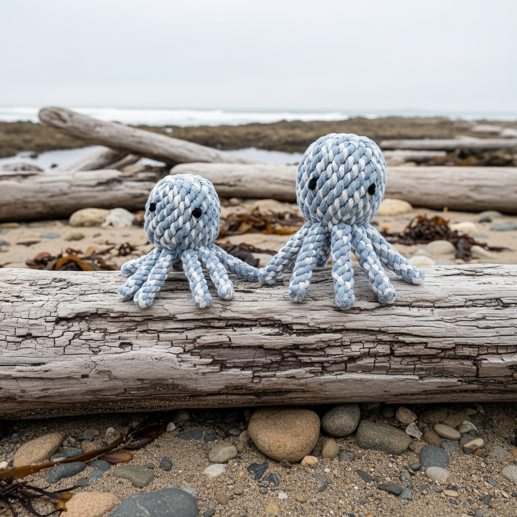 Kai the Octopus Rope Toy : New Version