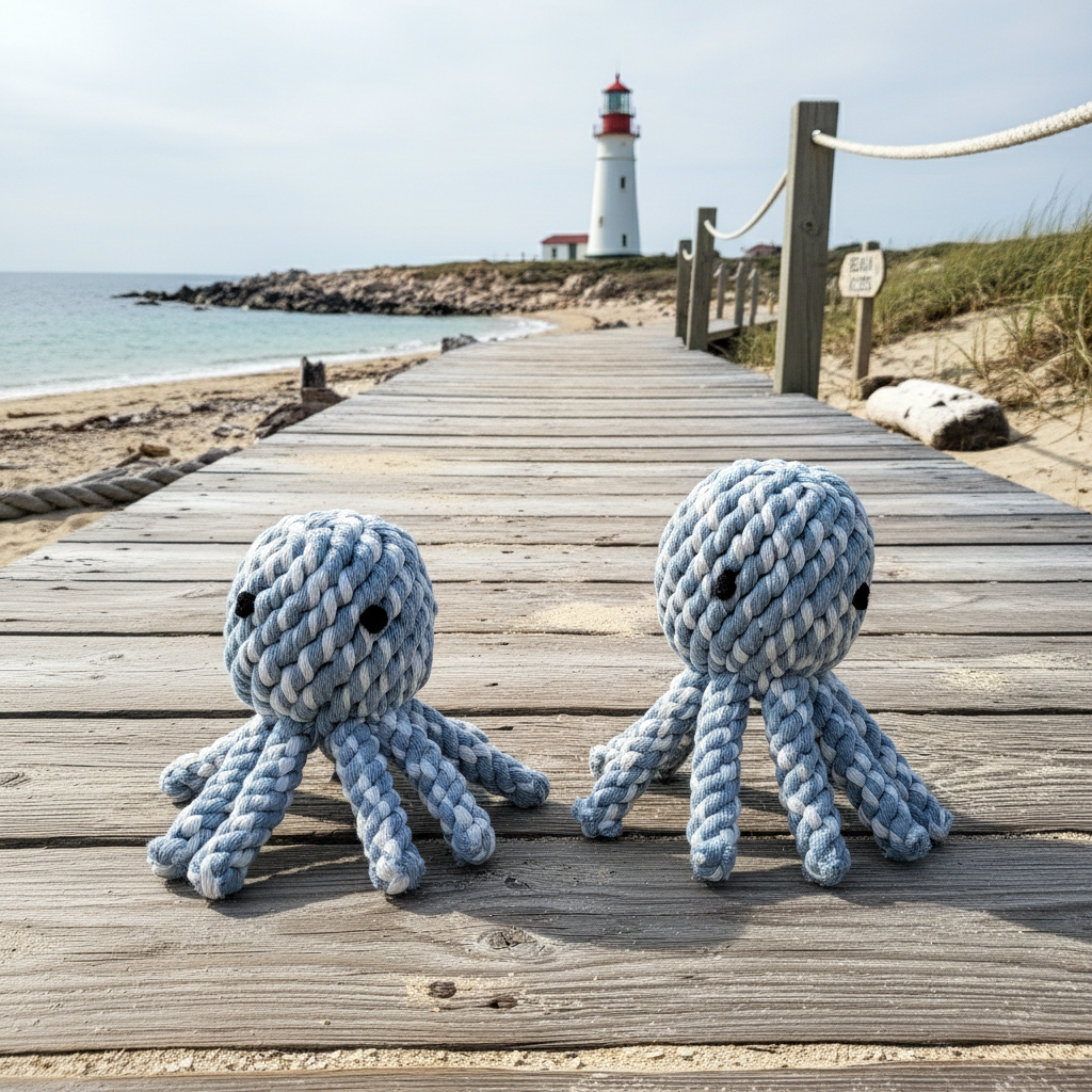 Kai the Octopus Rope Toy : New Version