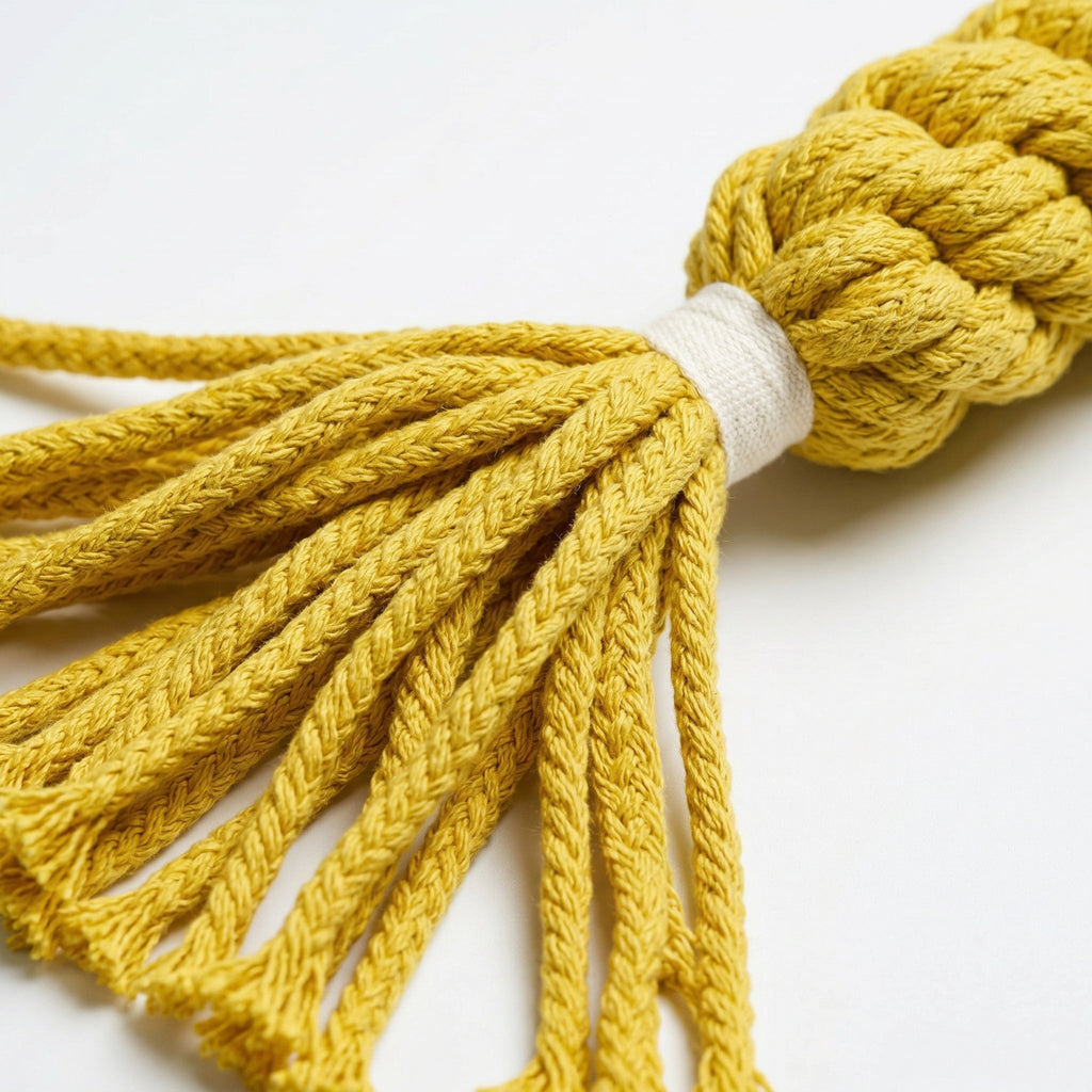 Jumbo Yellow Candy Rope Toy