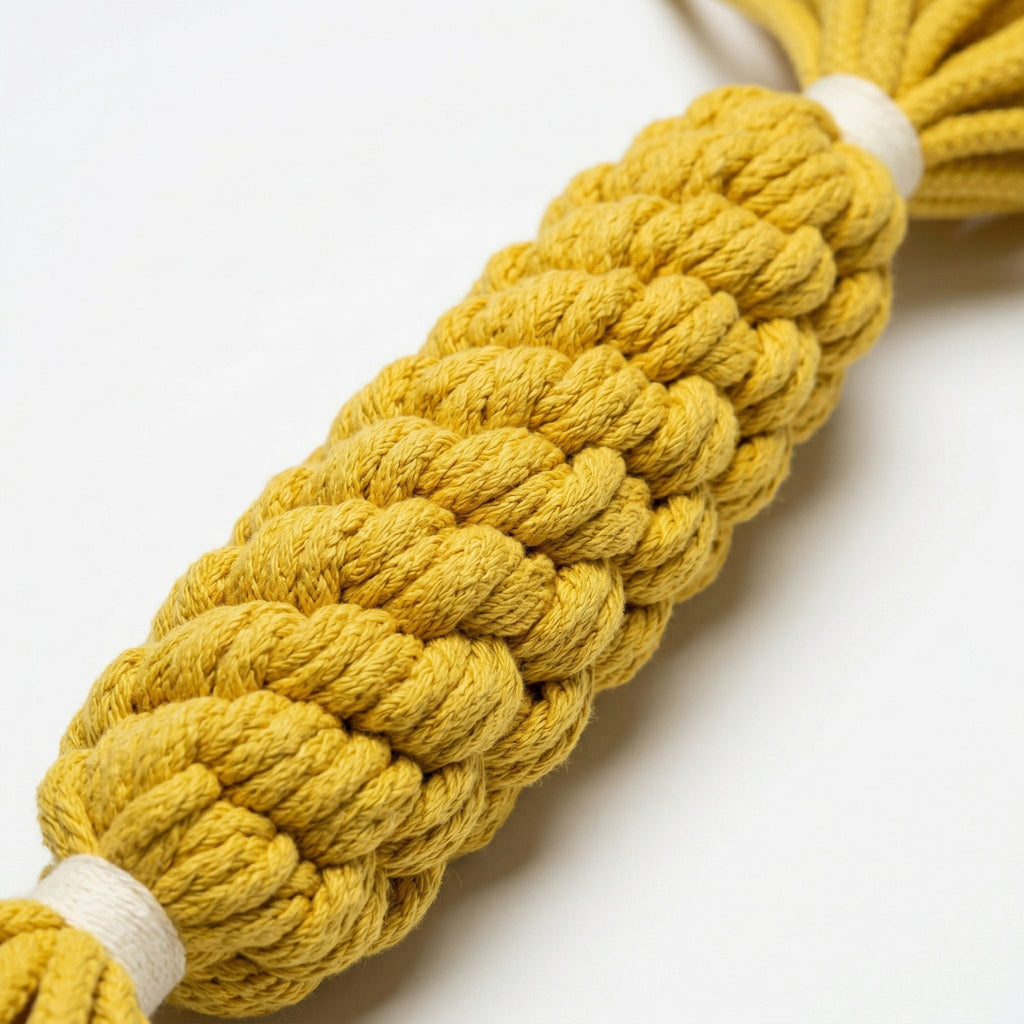 Jumbo Yellow Candy Rope Toy